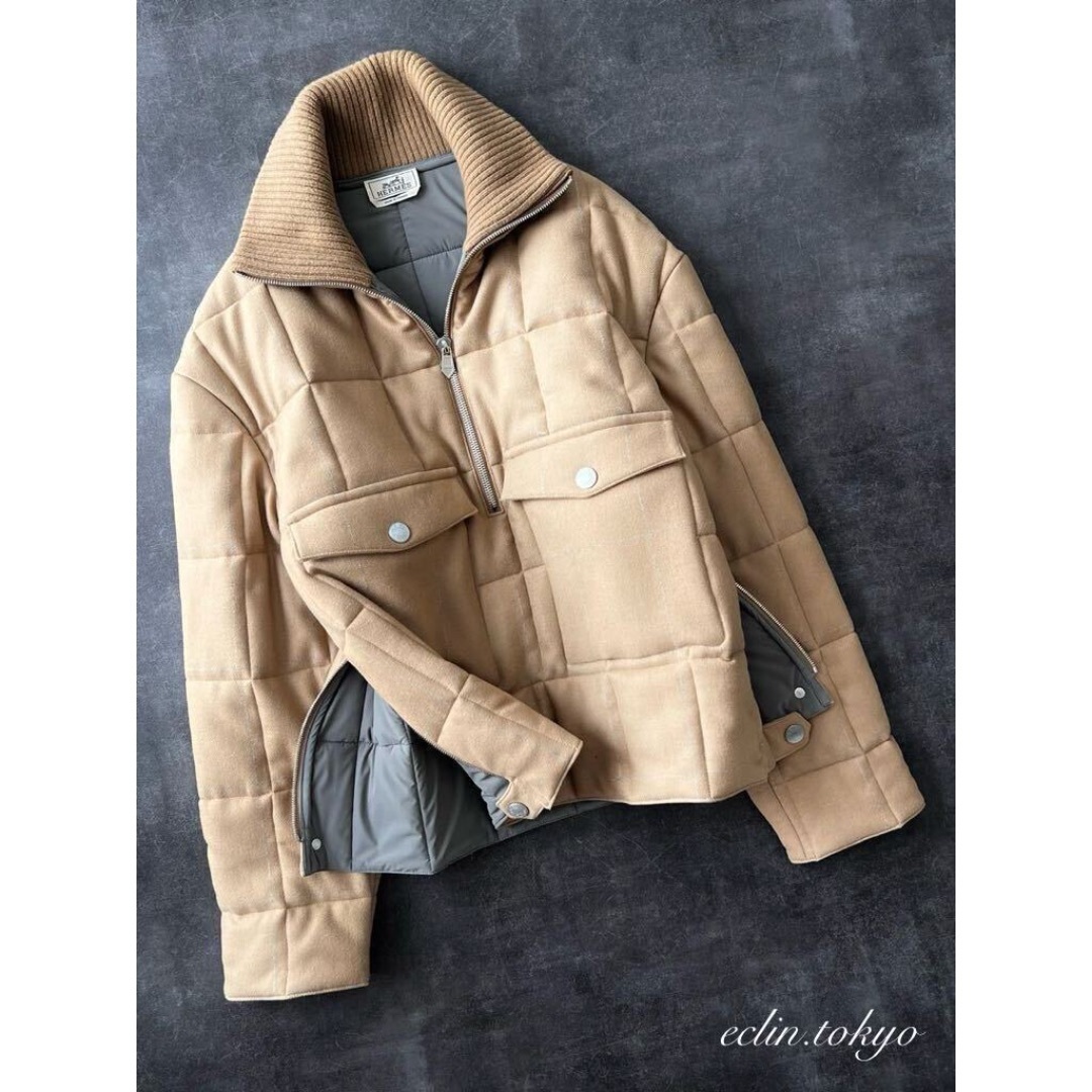 HERMES - HERMES 2023AW 中綿入り ジャケット コート ダウン HERMES - HERMES 2023AW 中綿入り ジャケット コート ダウン