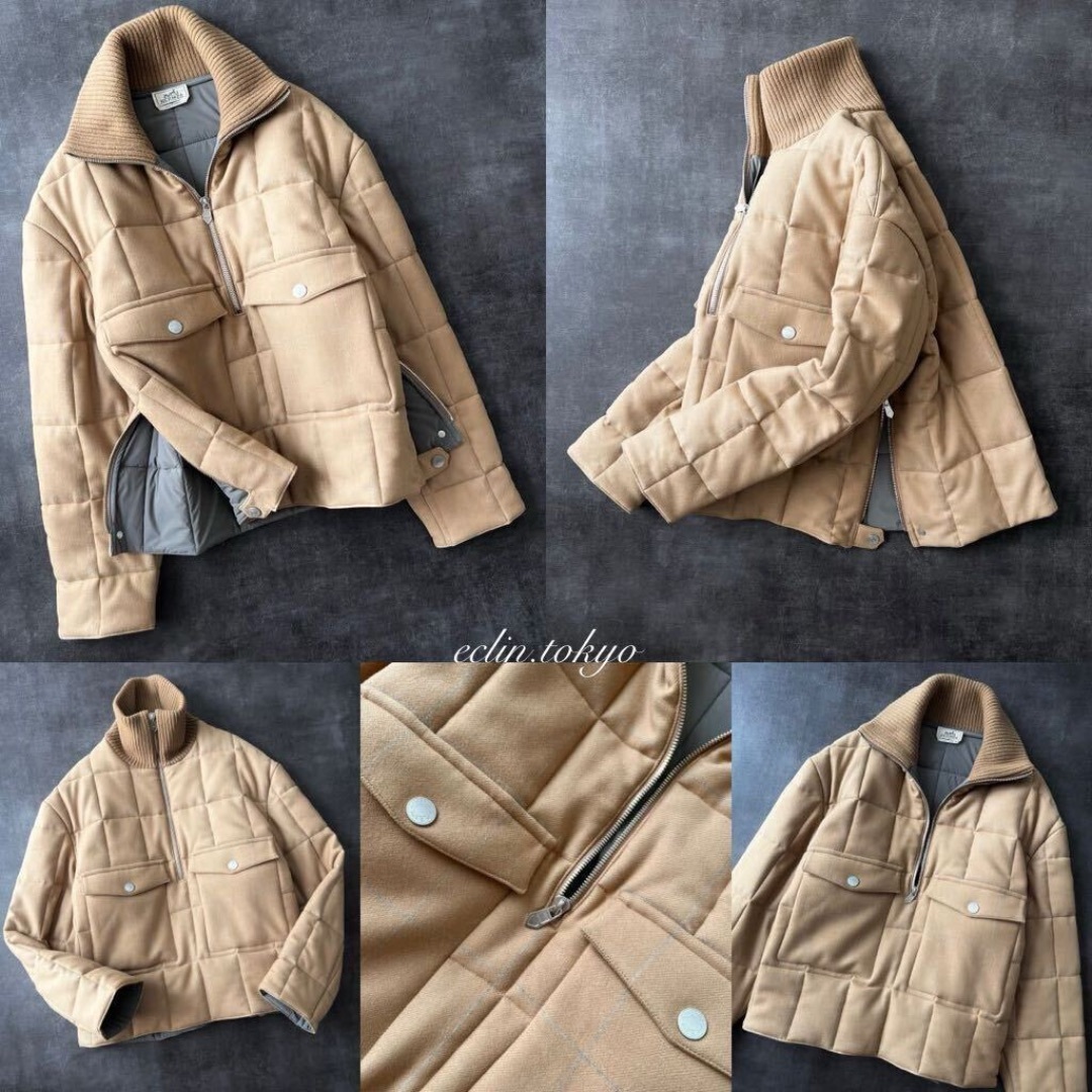 HERMES - HERMES 2023AW 中綿入り ジャケット コート ダウン HERMES - HERMES 2023AW 中綿入り ジャケット コート ダウン