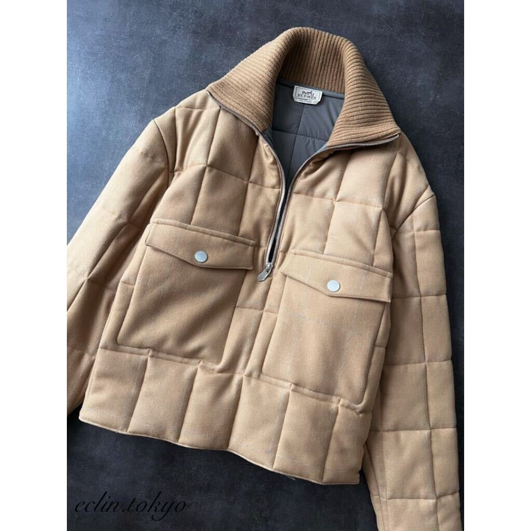 HERMES - HERMES 2023AW 中綿入り ジャケット コート ダウン HERMES - HERMES 2023AW 中綿入り ジャケット コート ダウン