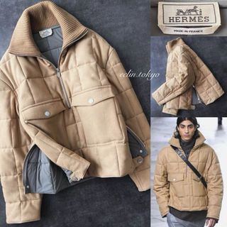 HERMES - HERMES 2023AW 中綿入り ジャケット コート ダウン HERMES - HERMES 2023AW 中綿入り ジャケット コート ダウン
