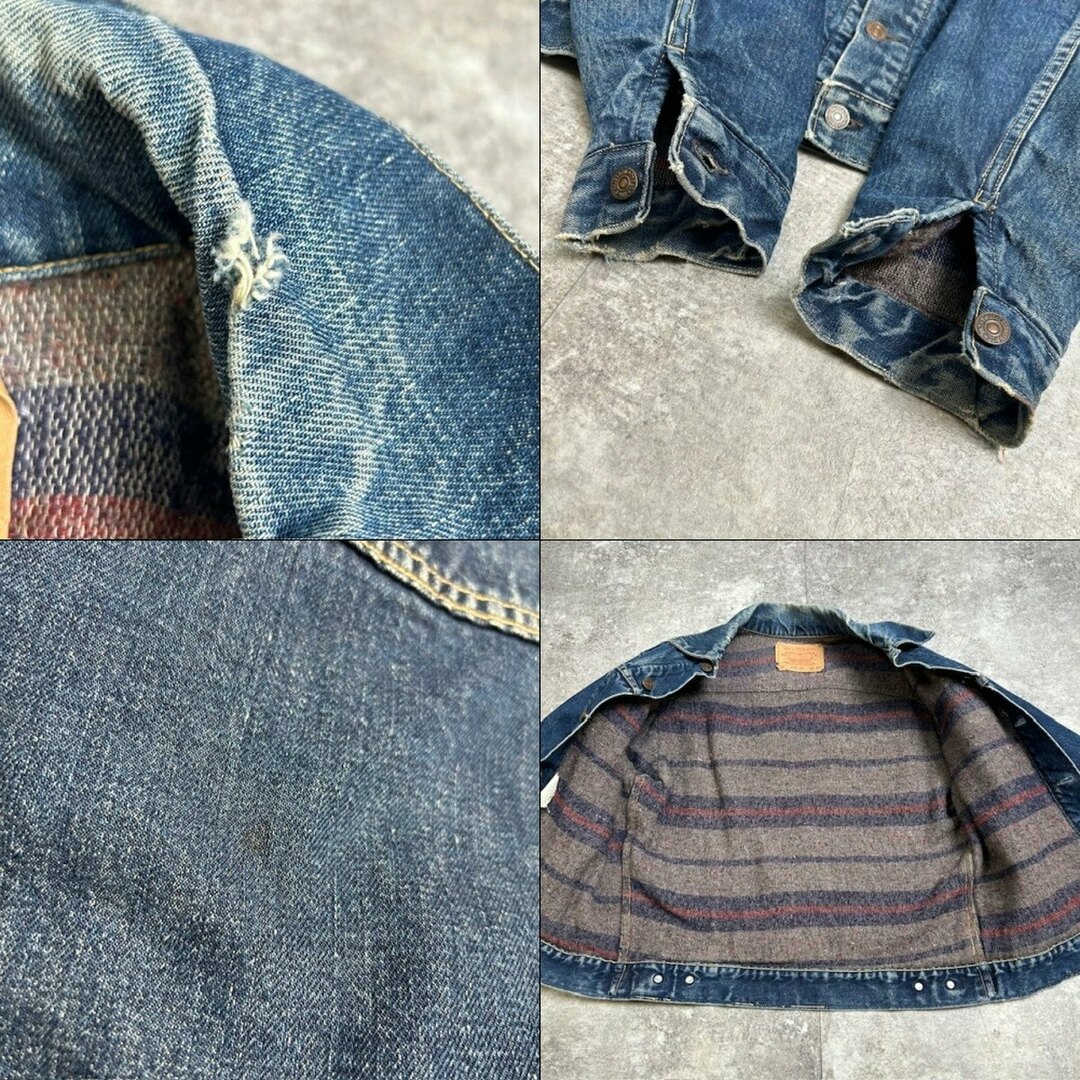 Levi's - LEVI'S リーバイス 60's 559xx 3rd BIG-E 均等V デニム Levi's - LEVI'S リーバイス 60's 559xx 3rd BIG-E 均等V デニム