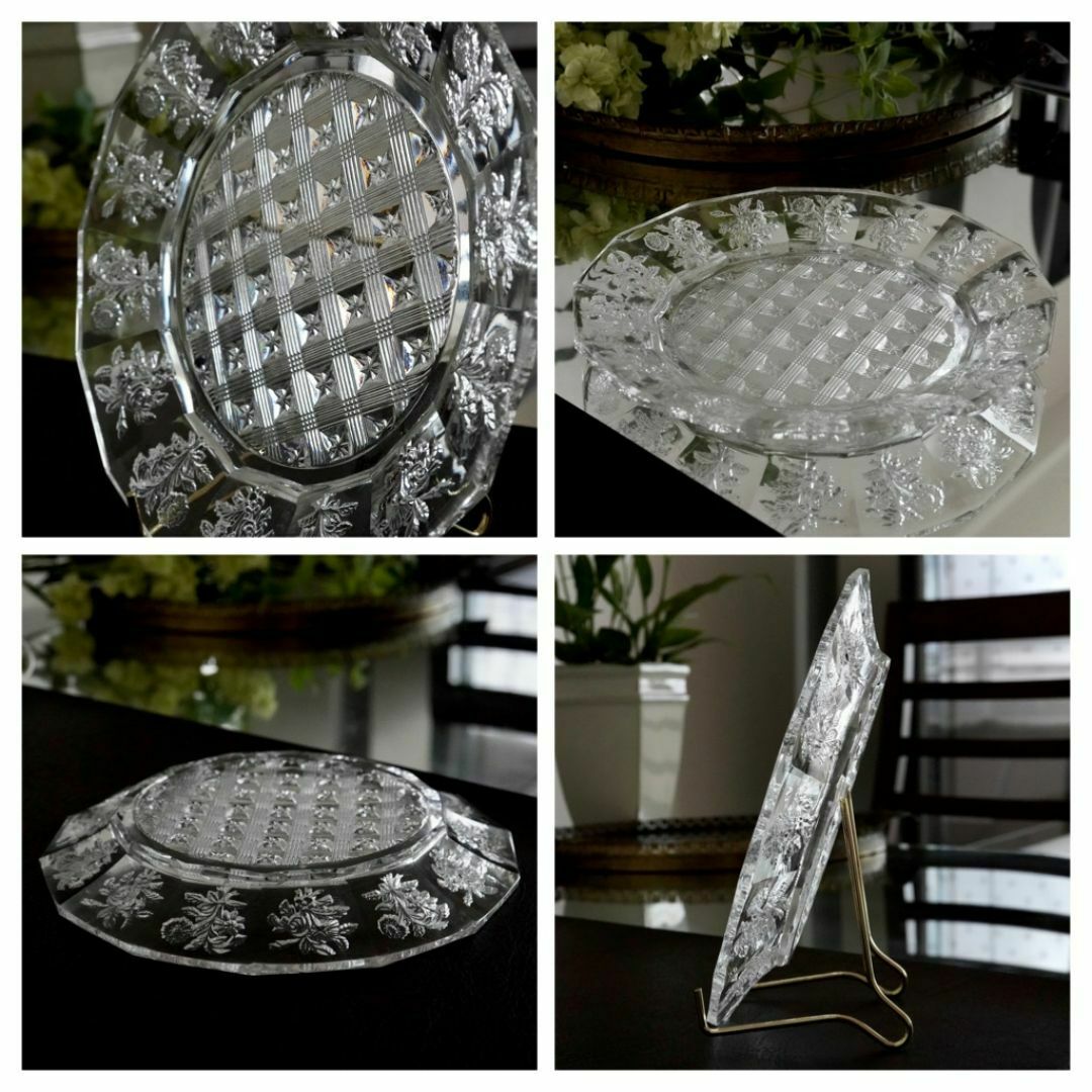 Baccarat - 1840年☆極希少☆オールドバカラ☆BACCARAT☆花紋 Baccarat - 1840年☆極希少☆オールドバカラ☆BACCARAT☆花紋