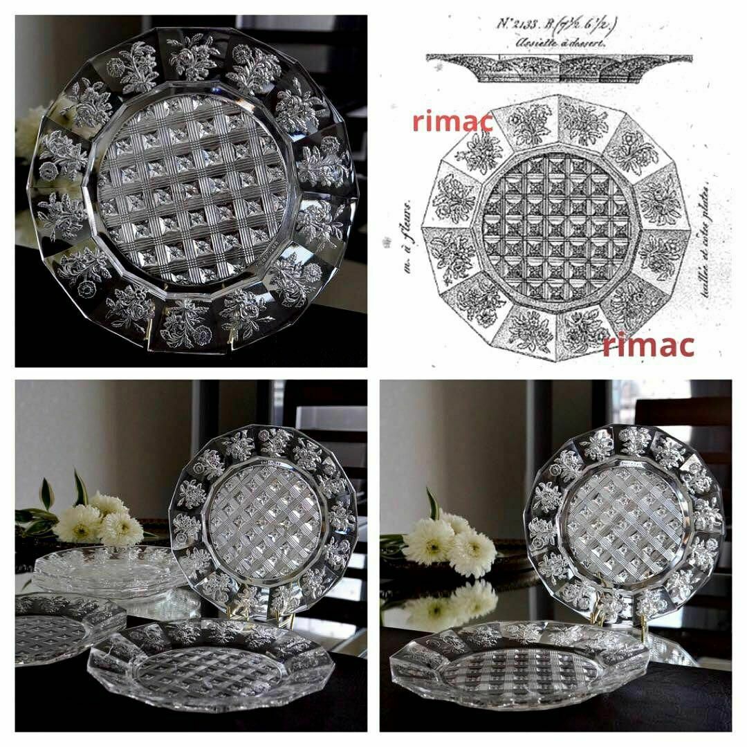 Baccarat - 1840年☆極希少☆オールドバカラ☆BACCARAT☆花紋 Baccarat - 1840年☆極希少☆オールドバカラ☆BACCARAT☆花紋