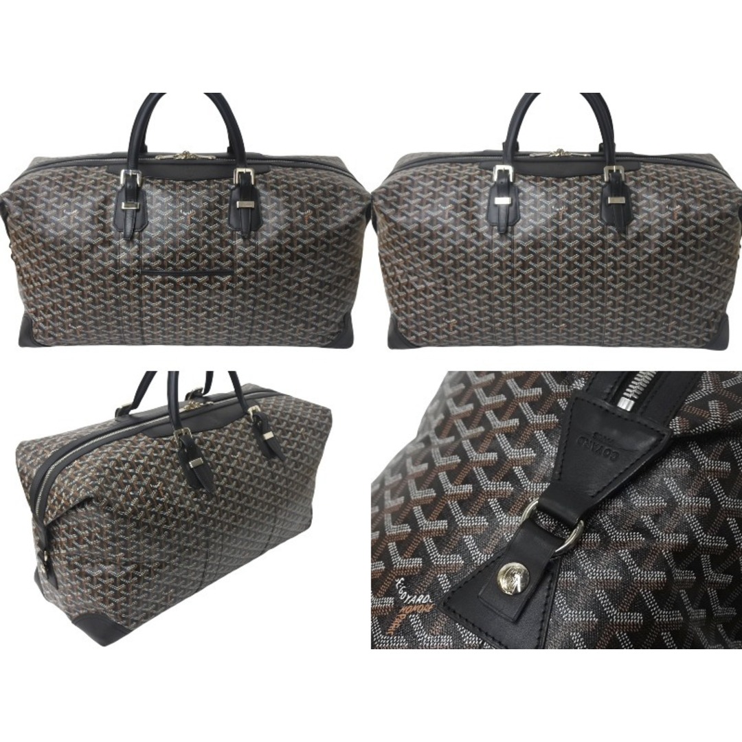 GOYARD - GOYARD ゴヤール ボーイング 55 ヘリンボーン PVC GOYARD - GOYARD ゴヤール ボーイング 55 ヘリンボーン PVC