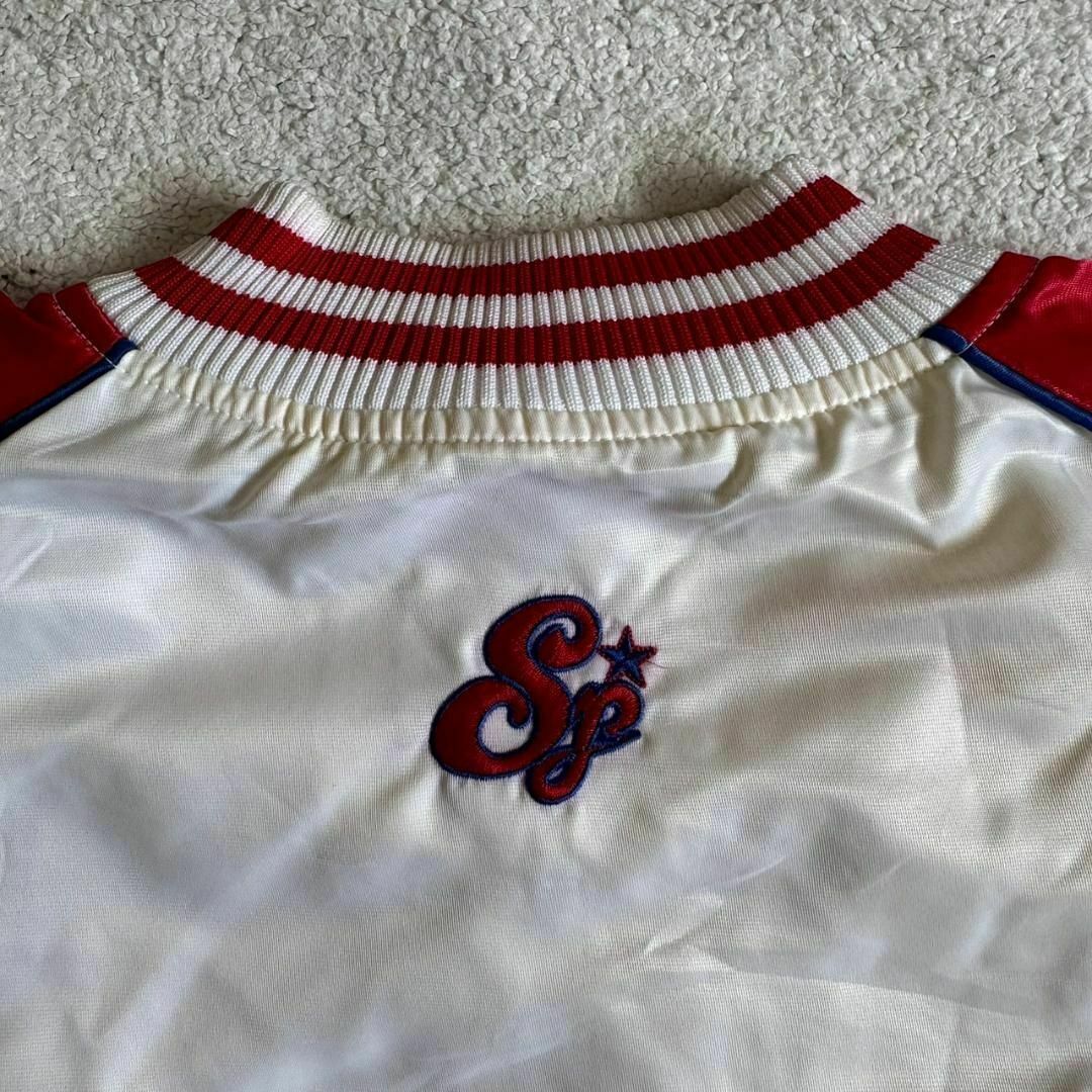 サウスポール スタジャン ナイロン 刺繍 ワッペン ストリート 赤 サウスポール スタジャン ナイロン 刺繍 ワッペン ストリート 赤