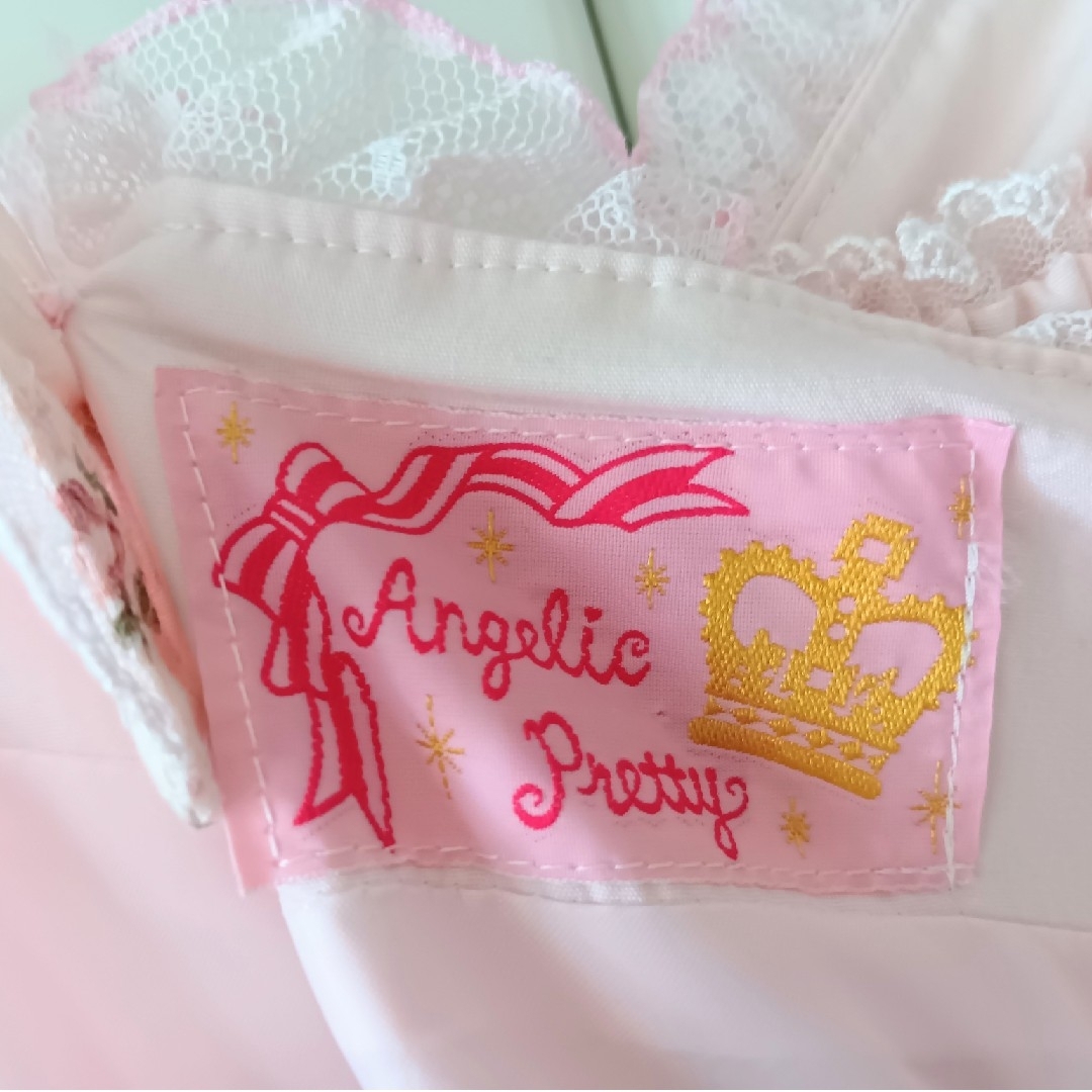 Angelic pretty プチローズ3段フリルジャンパースカート Angelic pretty プチローズ3段フリルジャンパースカート