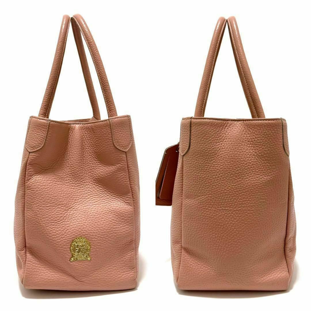 ADMJ トートバッグ ハンドバッグ ピンク レザー エーディー ADMJ トートバッグ ハンドバッグ ピンク レザー エーディー