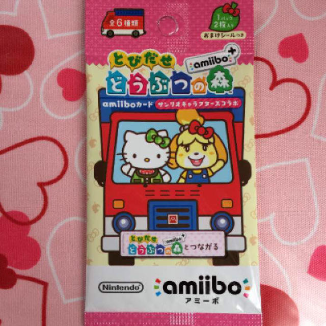 とびだせ どうぶつの森 サンリオコラボ amiiboカード アミーボカード1Pの通販 by cinnamon♡ shop｜ラクマ