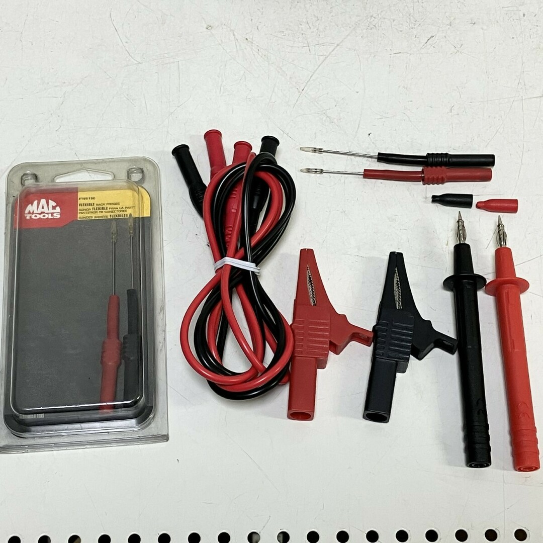 ЗЗMAC TOOLS マック デジタルマルチメーター テストリード ЗЗMAC TOOLS マック デジタルマルチメーター テストリード