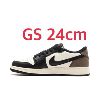 ジョーダン(Jordan Brand（NIKE）)のMOCHA NIKE GS AIR JORDAN 1 RETRO LOW OG(スニーカー)