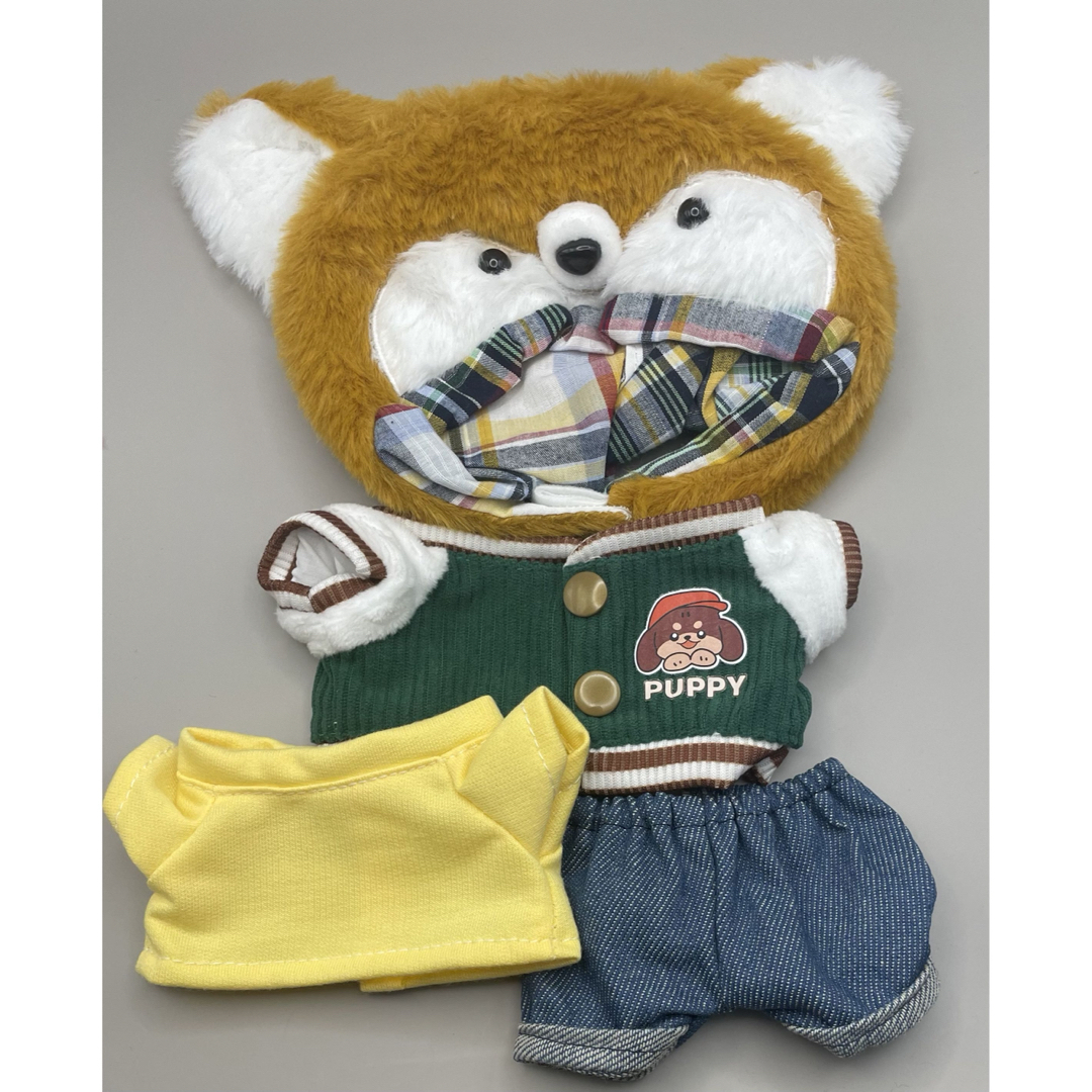 新入荷【限定1】20cm ぬいぐるみ用 キツネ着ぐるみ トータル 新入荷【限定1】20cm ぬいぐるみ用 キツネ着ぐるみ トータル