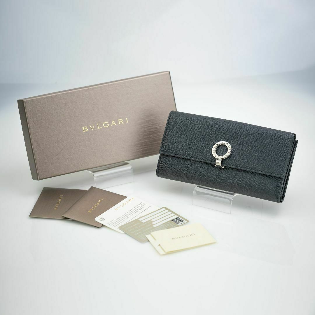 BVLGARI - ブルガリ BVLGARI ロゴクリップ 二つ折り長財布 BVLGARI - ブルガリ BVLGARI ロゴクリップ 二つ折り長財布