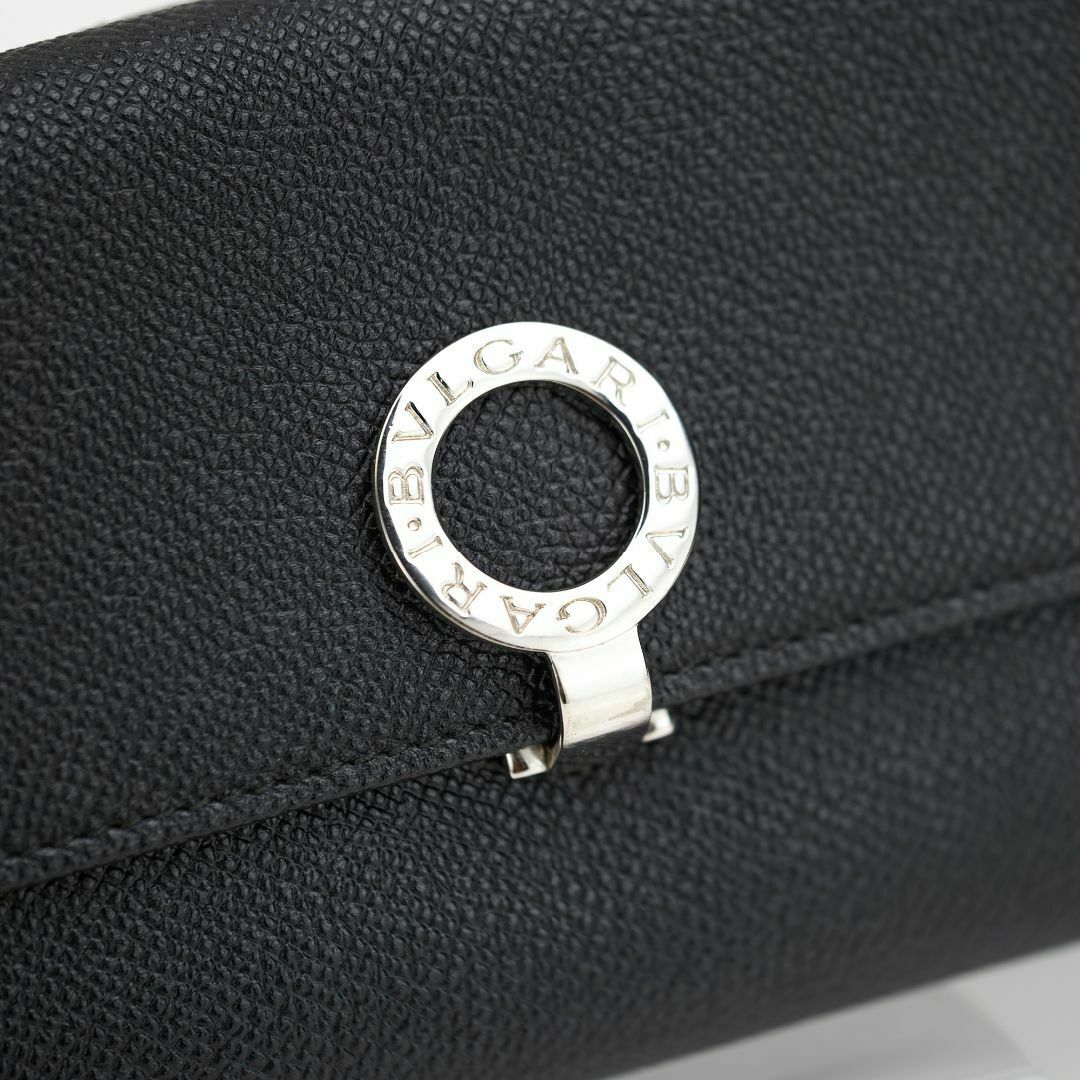 BVLGARI - ブルガリ BVLGARI ロゴクリップ 二つ折り長財布 BVLGARI - ブルガリ BVLGARI ロゴクリップ 二つ折り長財布
