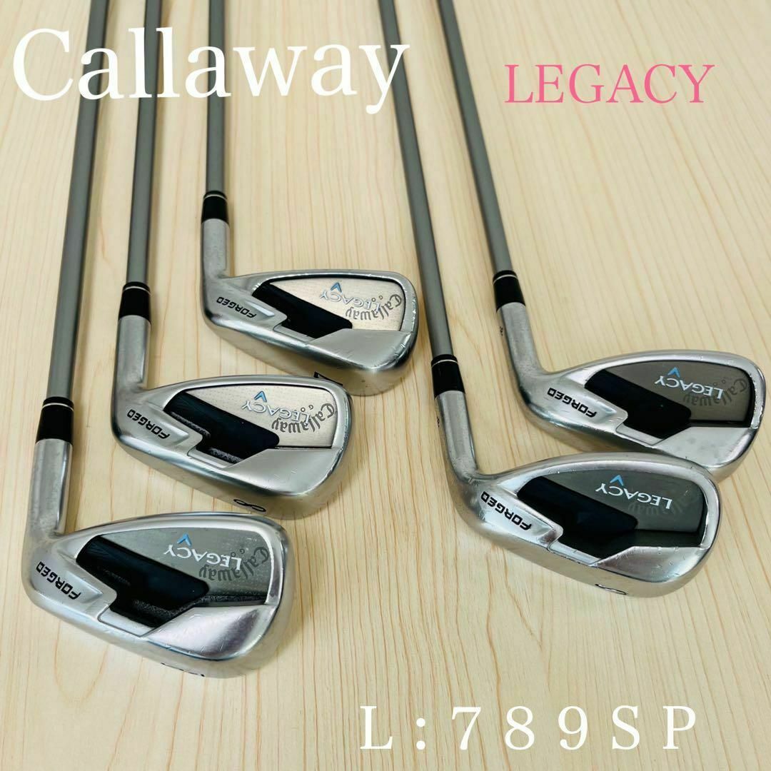 Callaway LEGACY キャロウェイ レディース アイアン 5本セット Callaway LEGACY キャロウェイ レディース アイアン 5本セット