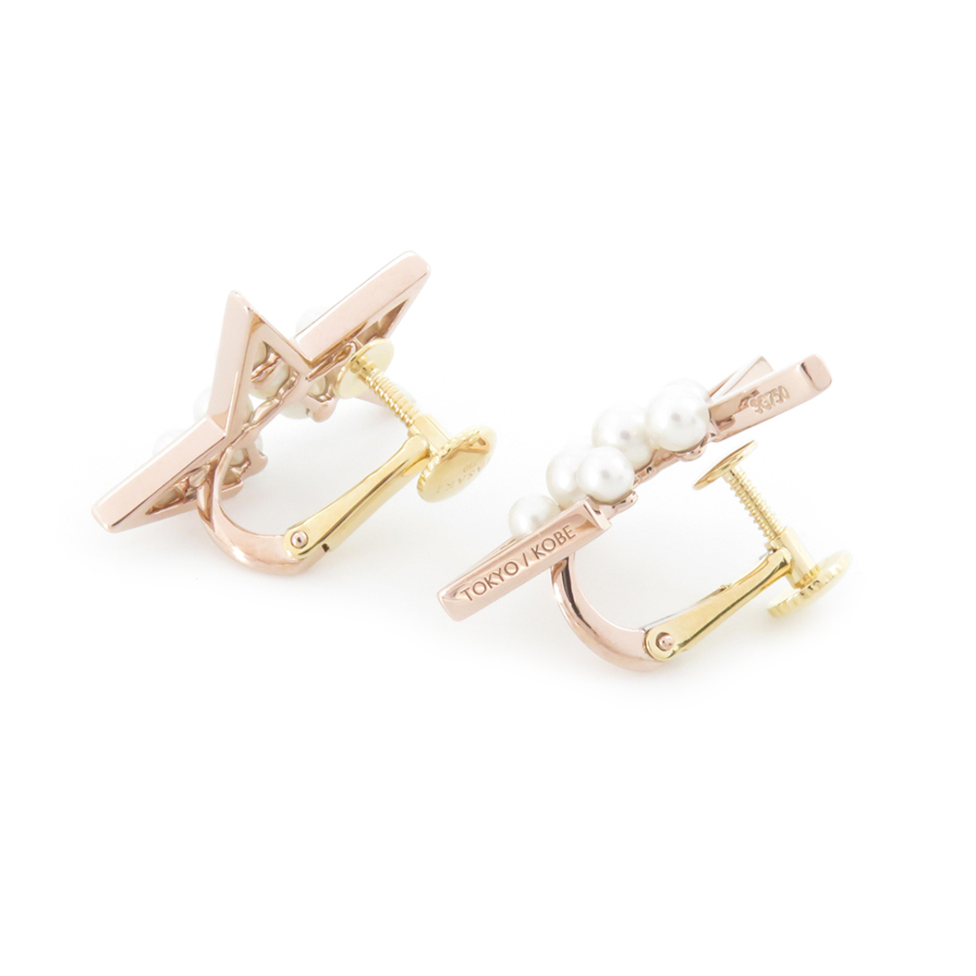 TASAKI - タサキ イヤリング アブストラクト スター 真珠 パール TASAKI - タサキ イヤリング アブストラクト スター 真珠 パール