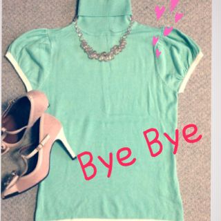 バイバイ(ByeBye)の新品ByeBye♡パステルトップス♡(カットソー(半袖/袖なし))