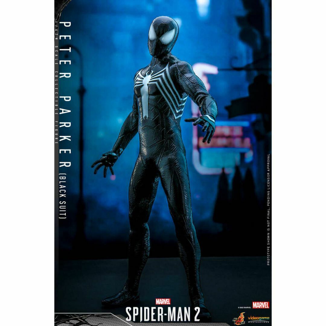 ホットトイズ スパイダーマン ブラックスーツ - アメコミ ホットトイズ スパイダーマン ブラックスーツ - アメコミ