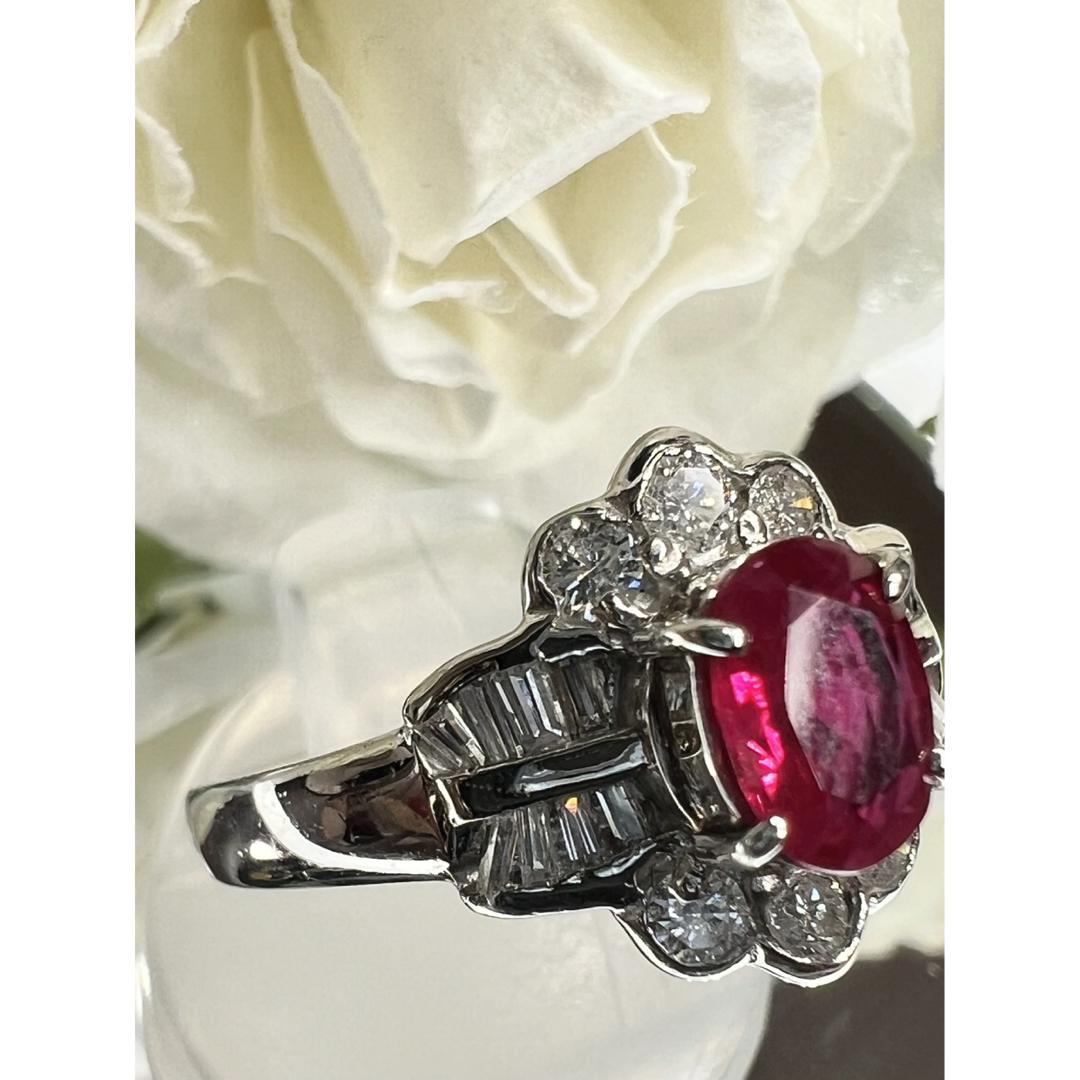 ルビー 指輪 リング 0.64ct アクセサリー PT900 GNJ-584 ルビー 指輪 リング 0.64ct アクセサリー PT900 GNJ-584