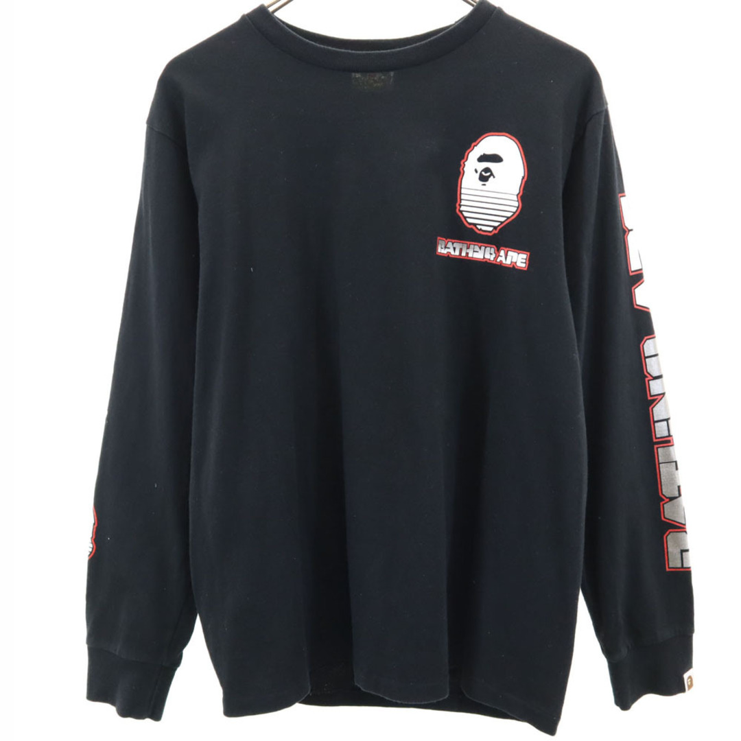 A BATHING APE - アベイシングエイプ 日本製 長袖 Tシャツ M A BATHING APE - アベイシングエイプ 日本製 長袖 Tシャツ M
