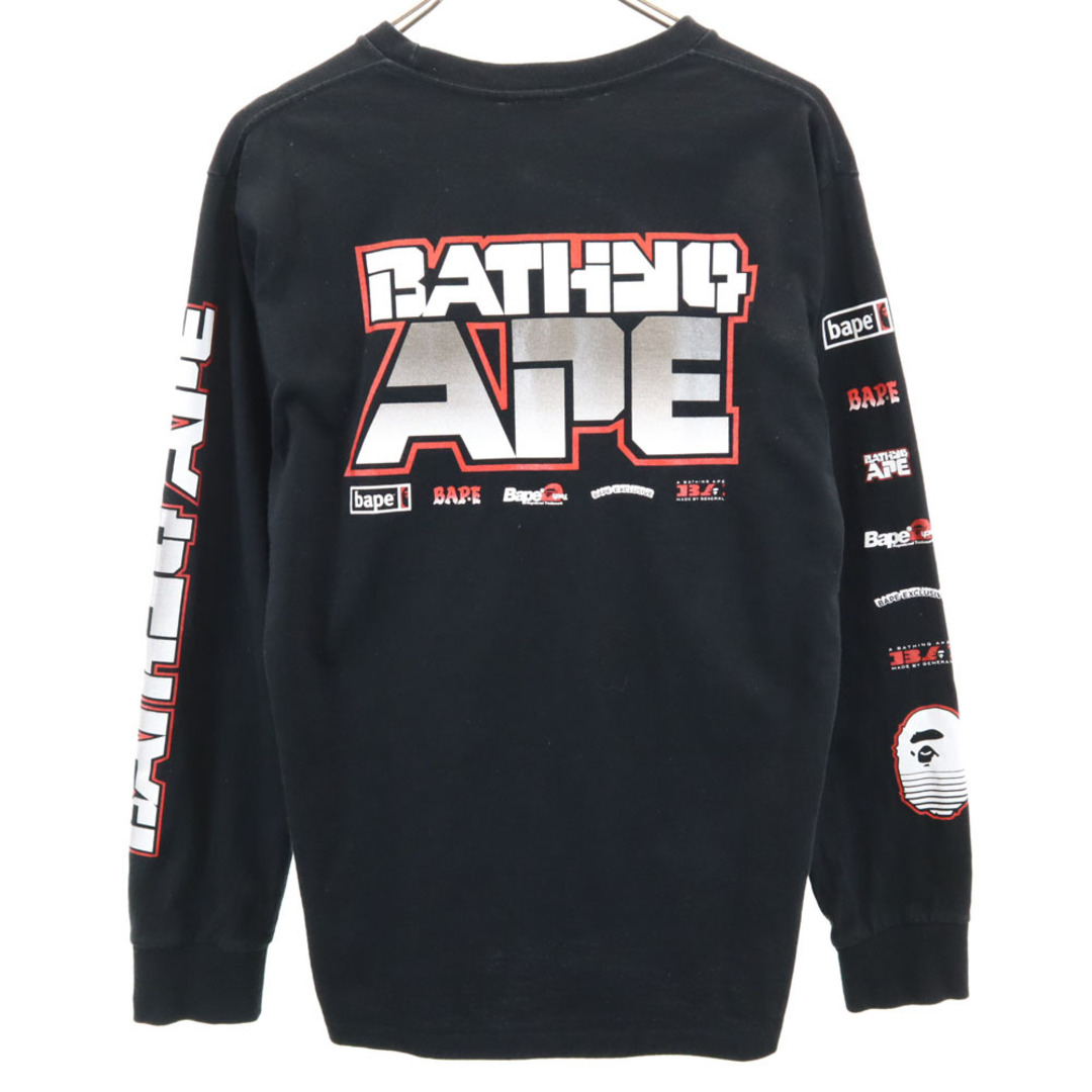 A BATHING APE - アベイシングエイプ 日本製 長袖 Tシャツ M A BATHING APE - アベイシングエイプ 日本製 長袖 Tシャツ M