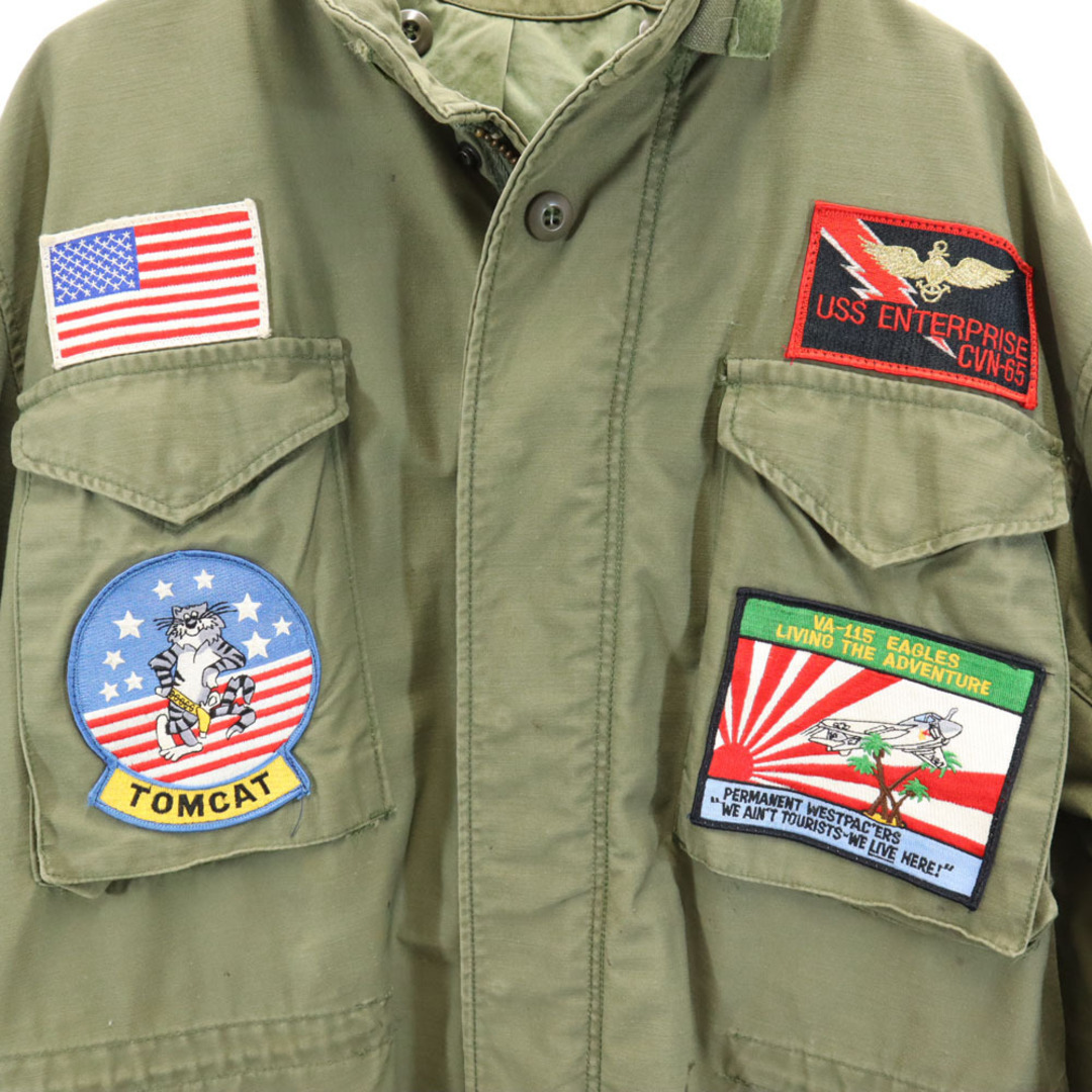 アメリカ軍 70s DLA ヴィンテージ M-65 ミリタリージャケット M アメリカ軍 70s DLA ヴィンテージ M-65 ミリタリージャケット M