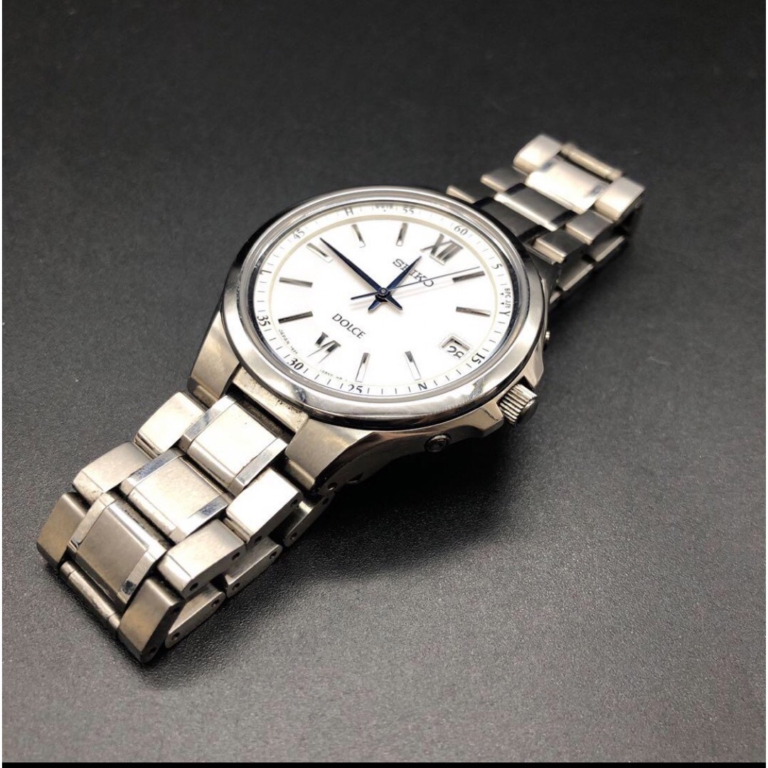 SEIKO - SEIKO セイコー DOLCE ドルチェ ソーラー 腕時計 7B24 SEIKO - SEIKO セイコー DOLCE ドルチェ ソーラー 腕時計 7B24