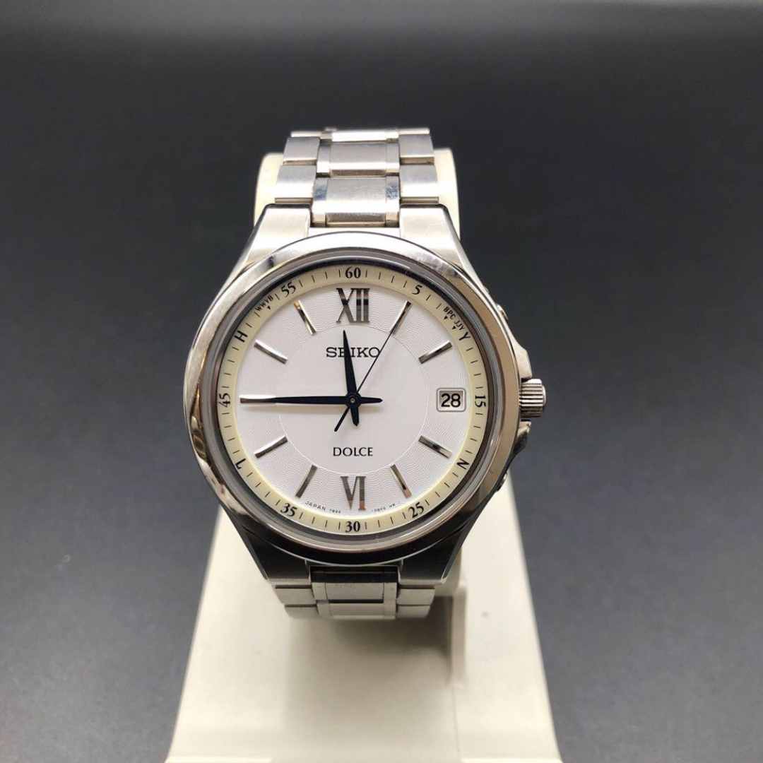 激安 超特価商店街 セイコー SEIKO - SEIKO DOLCE 7B24 腕時計 ソーラー ドルチェ ドルチェ