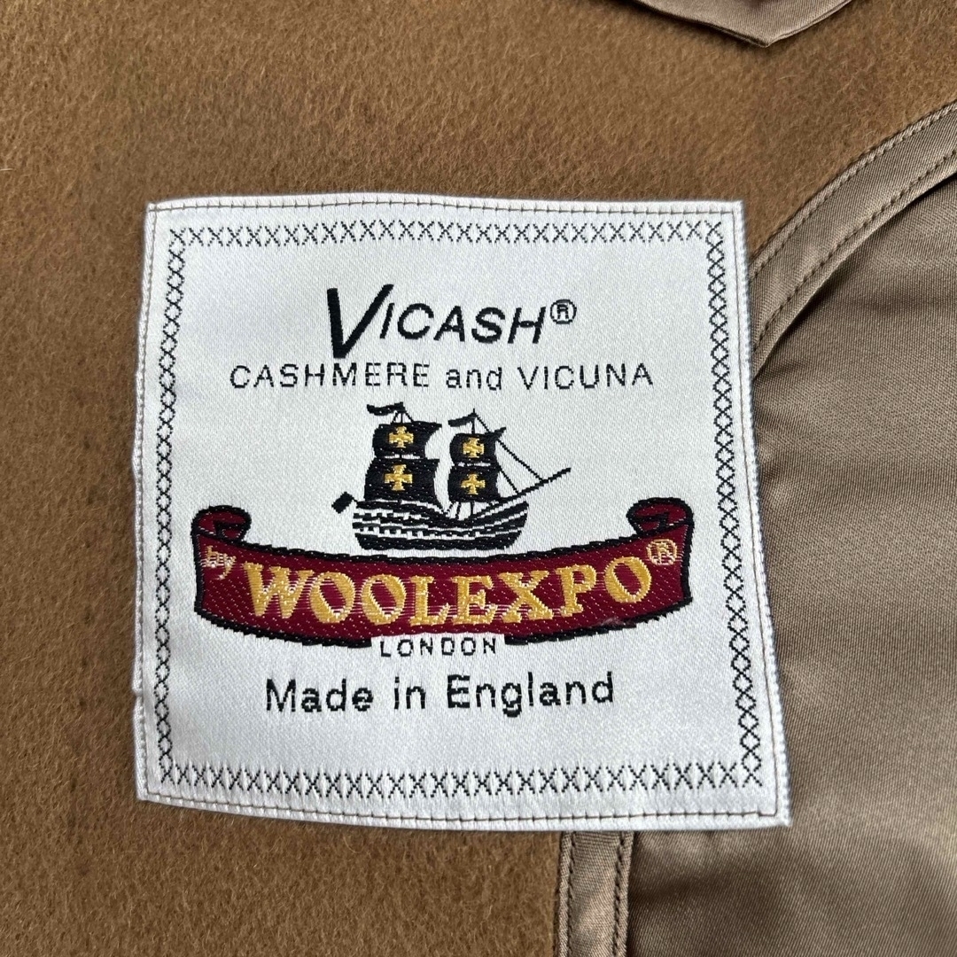 最最高級 ウールエキスポ WOOLEXPO カシミア ビキューナ ダブル 最最高級 ウールエキスポ WOOLEXPO カシミア ビキューナ ダブル