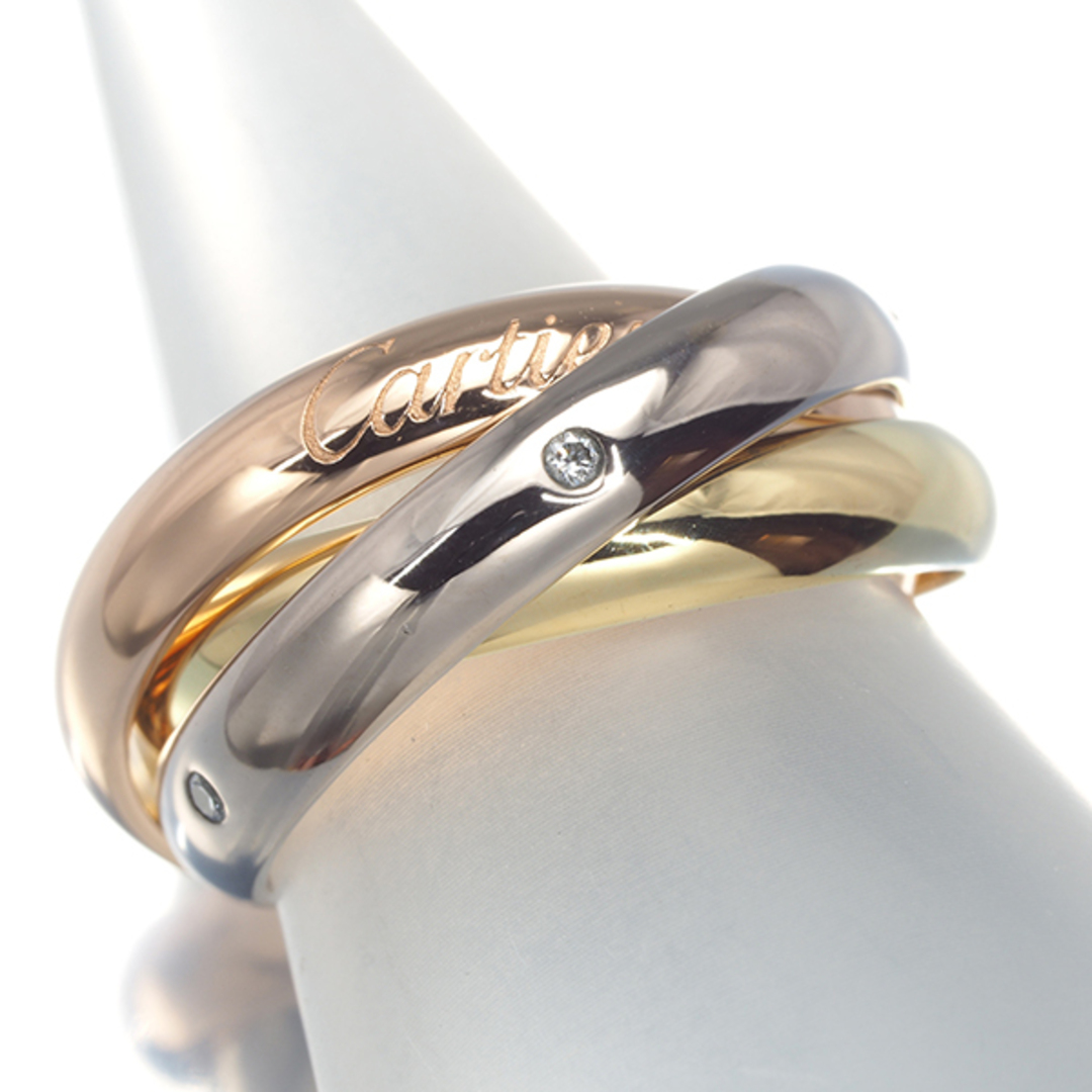 Cartier カルティエ トリニティリング スリーカラー XS 50号 Cartier カルティエ トリニティリング スリーカラー XS 50号