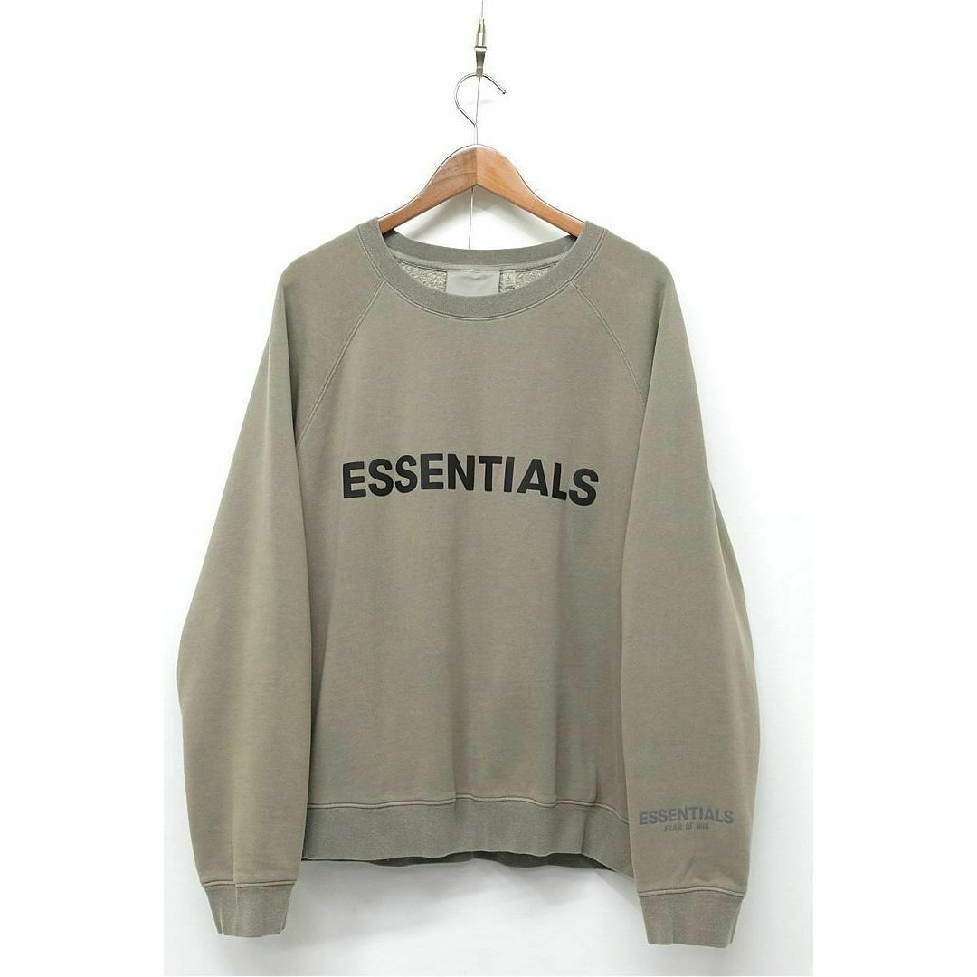 FEAR OF GOD(フィアオブゴッド)のC444/ESSENTIALS トレーナー スウェット 裏起毛 L 秋冬 メンズのトップス(スウェット)の商品写真