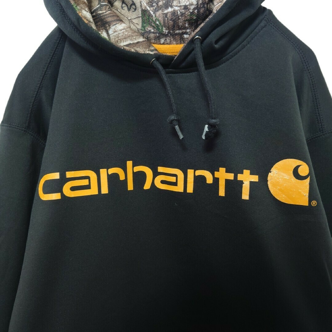 carhartt - 【Carhartt】 リアルツリーフード プルオーバー carhartt - 【Carhartt】 リアルツリーフード プルオーバー
