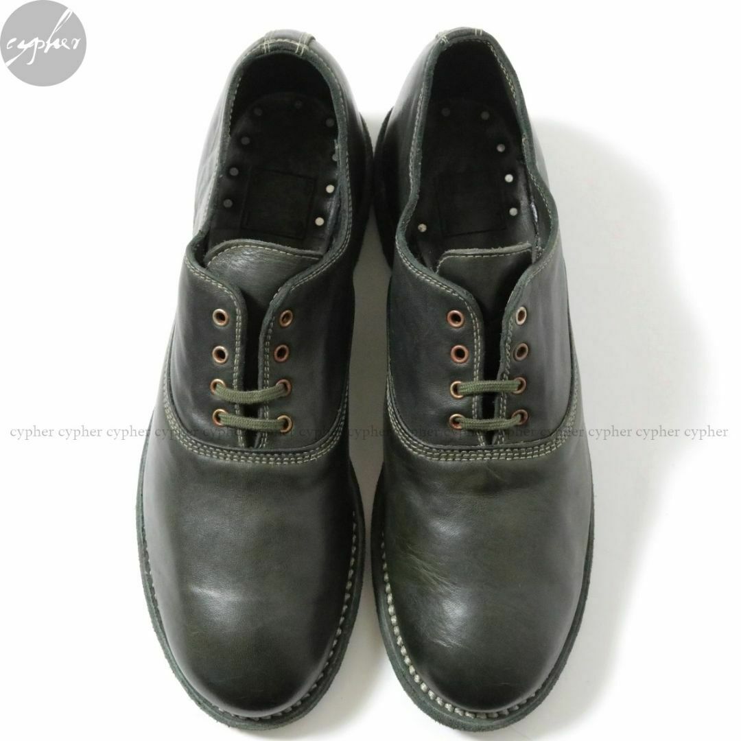 GUIDI - 40 新品 GUIDI 110 ホース レザー ダービー シューズ GUIDI - 40 新品 GUIDI 110 ホース レザー ダービー シューズ