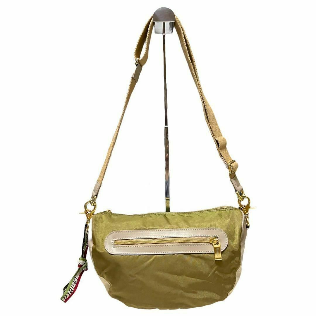 Orobianco - 美品 ショルダーバッグ カーキ グリーン系 Orobianco - 美品 ショルダーバッグ カーキ グリーン系