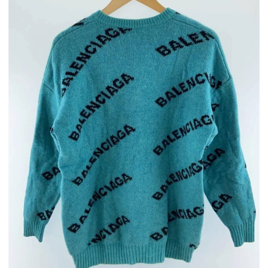 BALENCIAGA - バレンシアガ ニット セーター 緑の通販 by P's BALENCIAGA - バレンシアガ ニット セーター 緑の通販 by P's