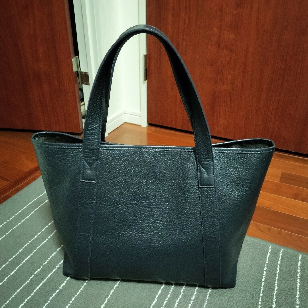 PELLE MORBIDA トートバッグ ネイビー 大容量 ペッレモルビダ PELLE MORBIDA トートバッグ ネイビー 大容量 ペッレモルビダ