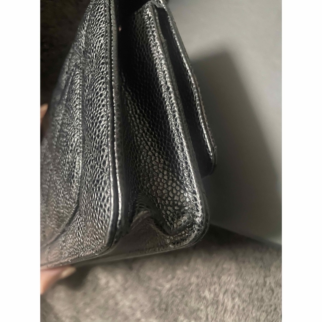 CHANEL - CHANEL チェーンウォレット キャビアスキン の通販 by CHANEL - CHANEL チェーンウォレット キャビアスキン の通販 by