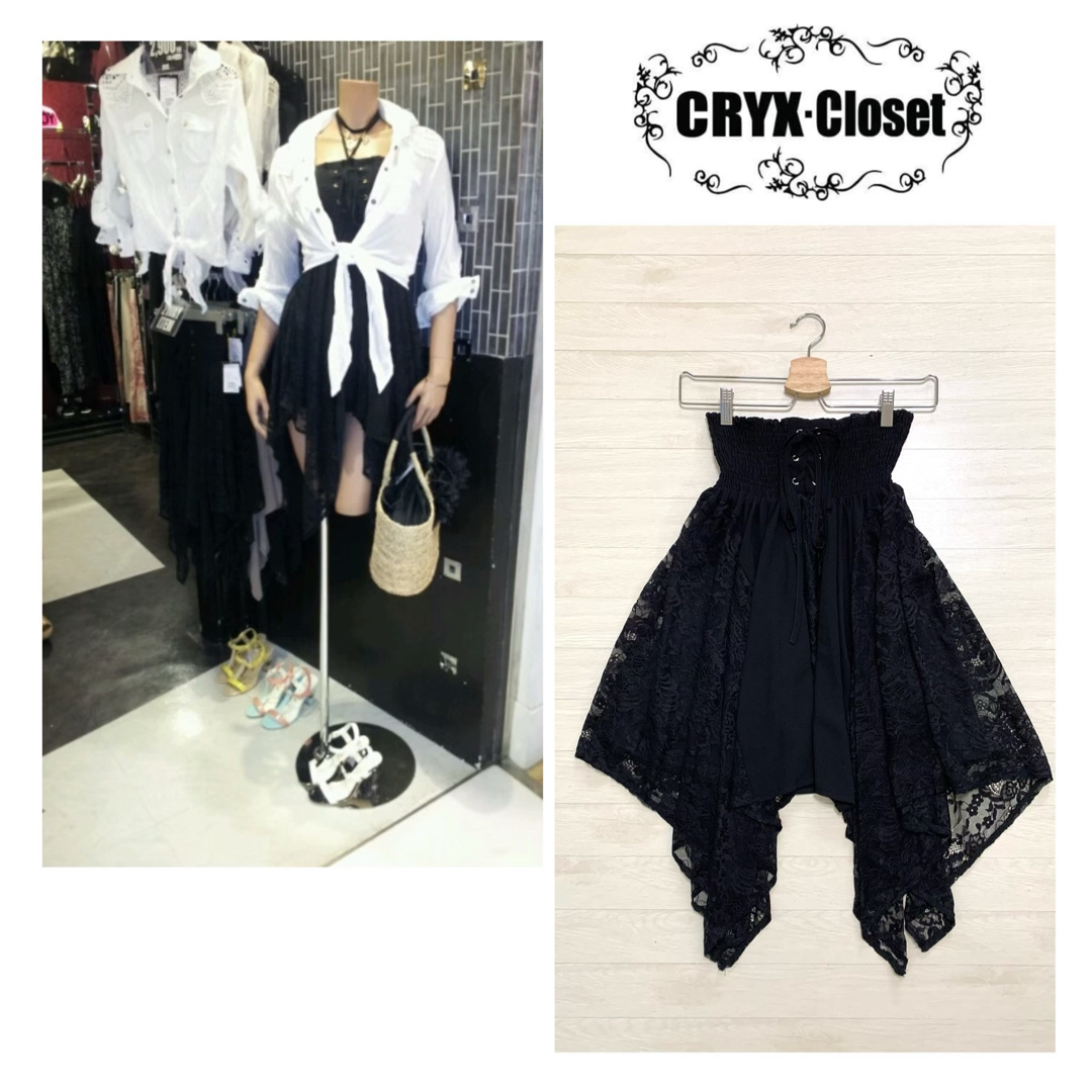 CRYX - ✨タイムセール中✨ 美品 CRYX 黒 ブラック 2WAY CRYX - ✨タイムセール中✨ 美品 CRYX 黒 ブラック 2WAY