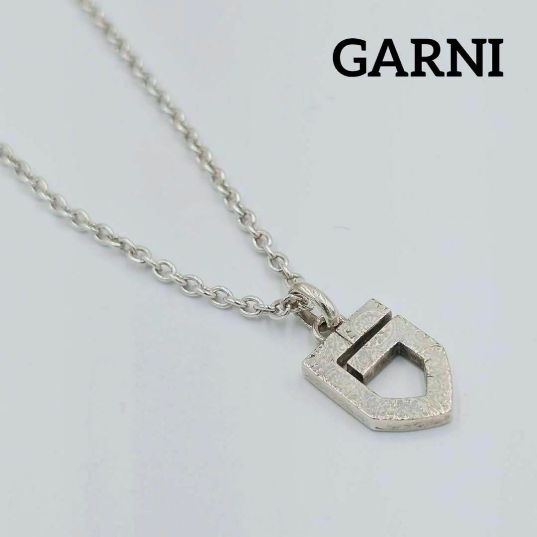 ☆GARNI☆ ネックレス メンズ Gロゴ SV925 シルバー アクセサリー ☆GARNI☆ ネックレス メンズ Gロゴ SV925 シルバー アクセサリー