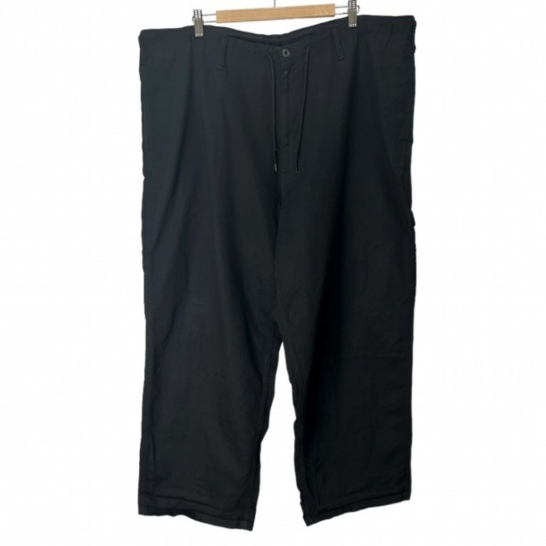 YOHJI YAMAMOTO BLACK Scandal パンツ 3 L 黒 - スラックス YOHJI YAMAMOTO BLACK Scandal パンツ 3 L 黒 - スラックス