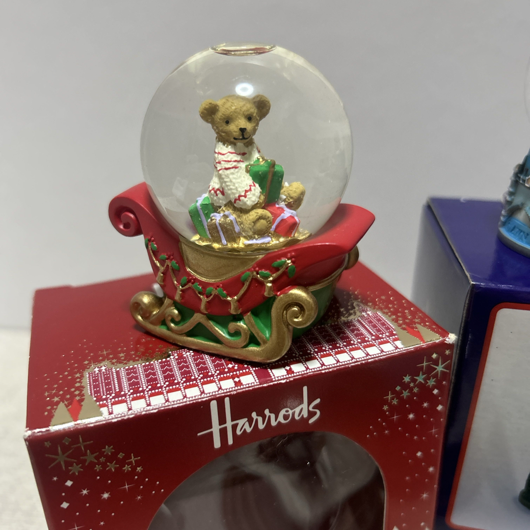 Harrods - スノードーム イギリス 5個セット ハロッズ他の通販 Harrods - スノードーム イギリス 5個セット ハロッズ他の通販