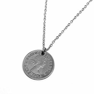 【在庫セール】シックスペンス コイン ネックレス ネックレス コイン 日本製 6(その他)