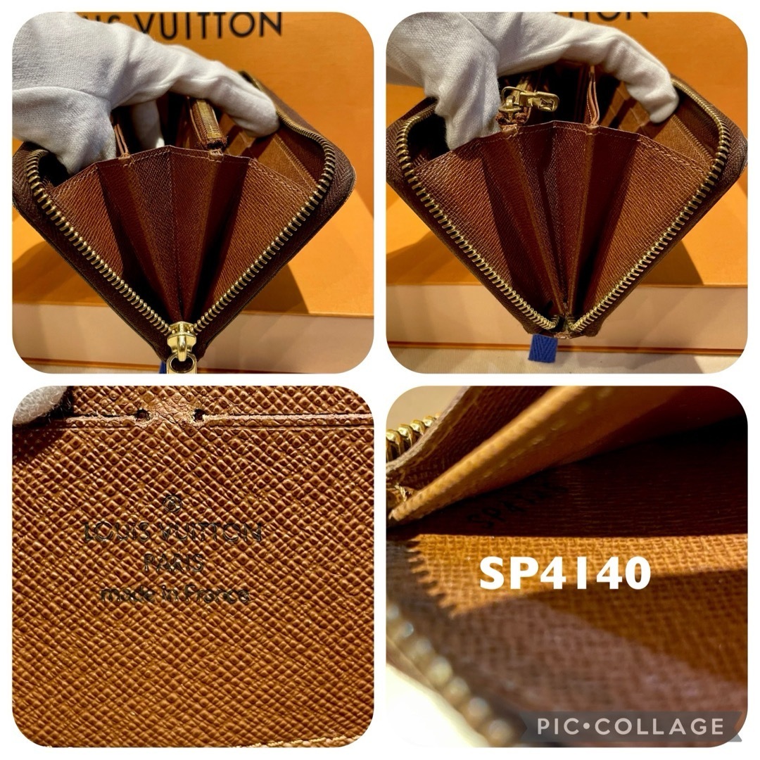 美品】ルイヴィトン モノグラム ジッピーウォレット 長財布 美品】ルイヴィトン モノグラム ジッピーウォレット 長財布