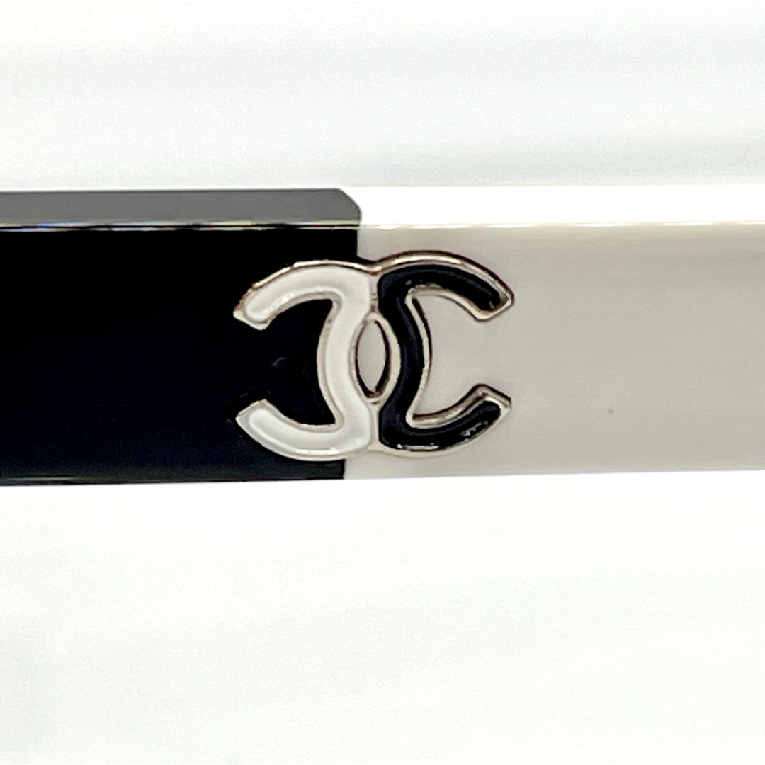 CHANEL 眼鏡用フレーム テンプルココマーク付 ブラック CHANEL 眼鏡用フレーム テンプルココマーク付 ブラック