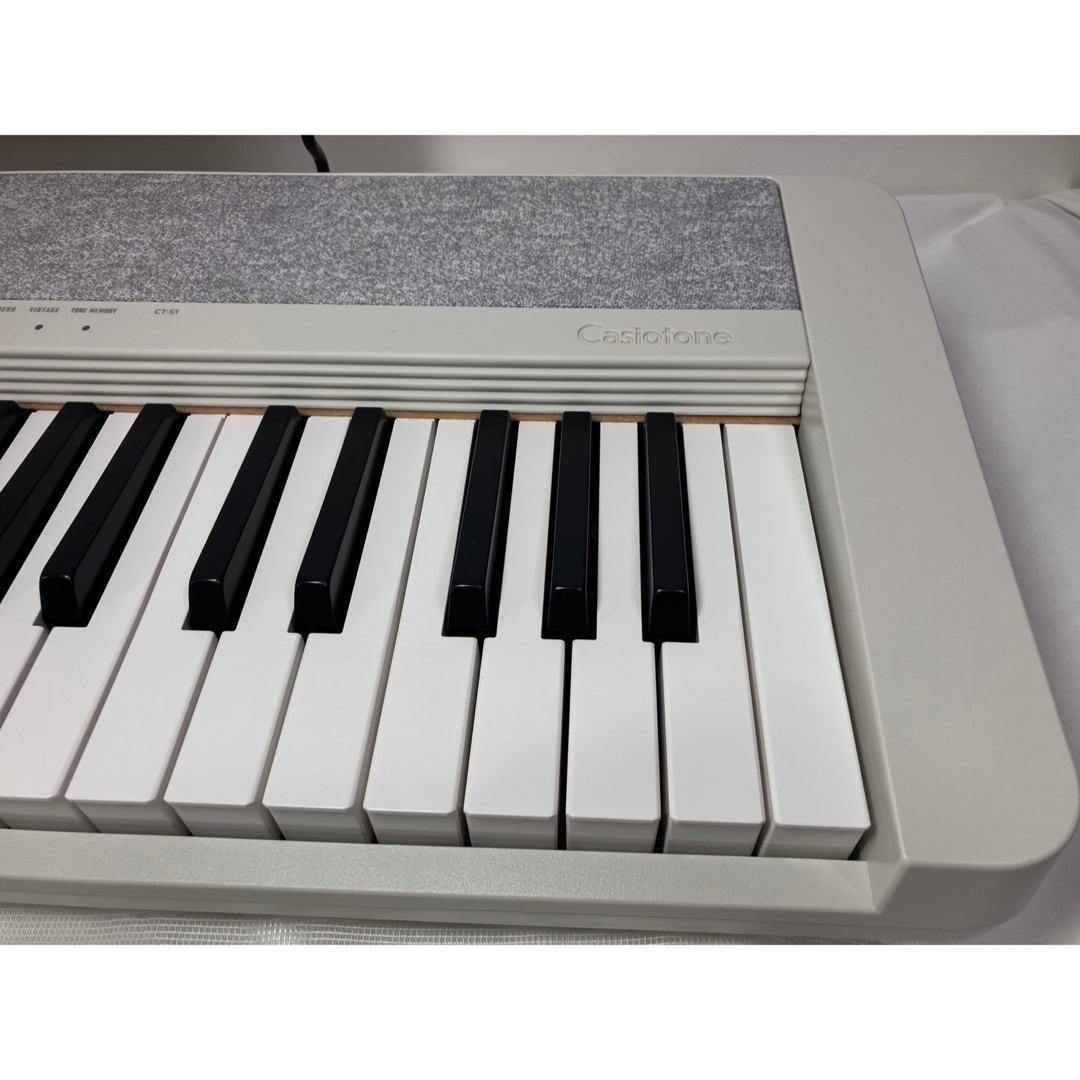 CASIO 電子キーボード カシオトーン CT-S1 WE 61鍵盤キーボード CASIO 電子キーボード カシオトーン CT-S1 WE 61鍵盤キーボード