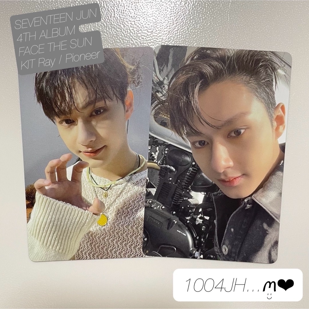 SEVENTEEN セブチ ジュン FACE THE SUN 22枚セット アイドル|その他 SEVENTEEN セブチ ジュン FACE THE SUN 22枚セット アイドル|その他