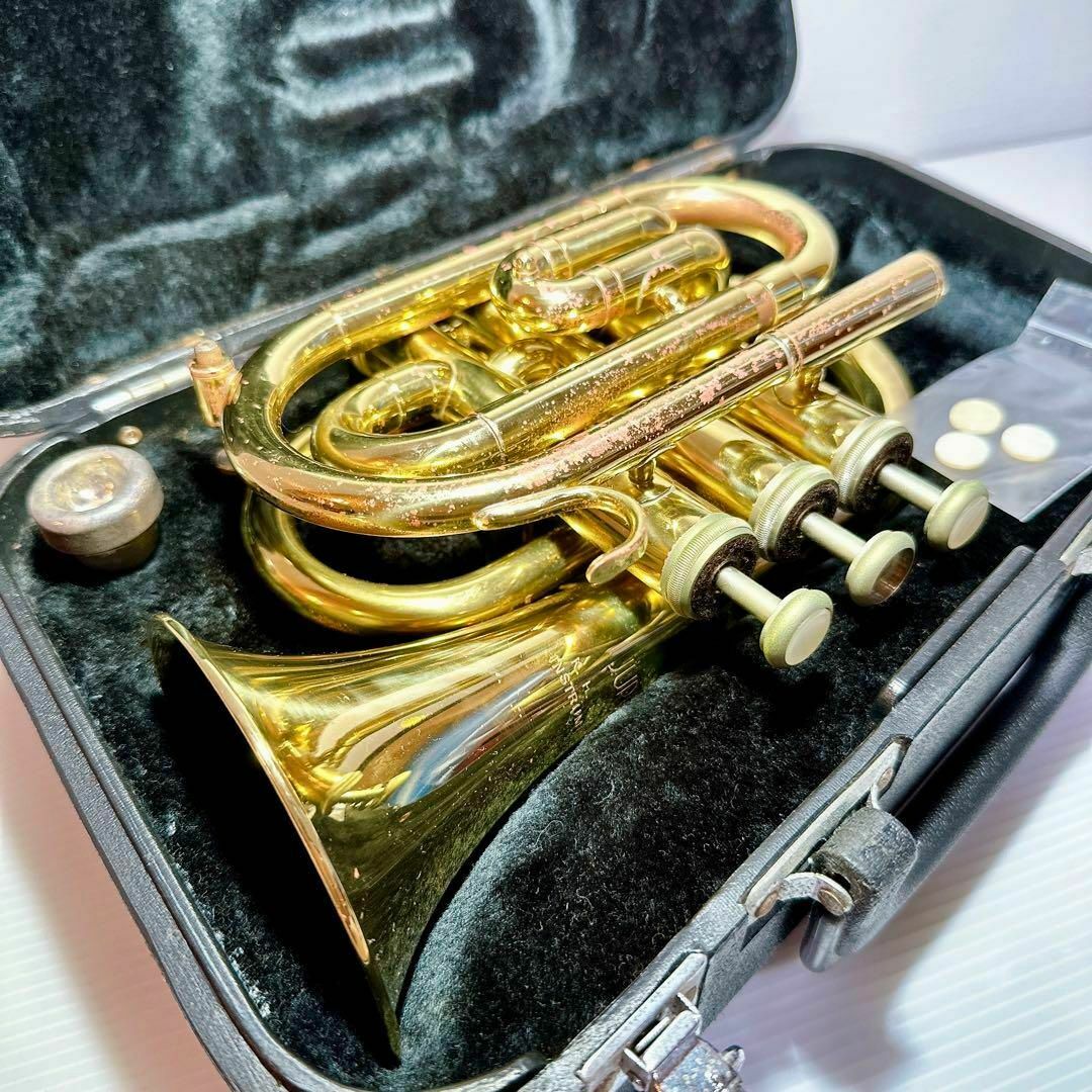 Jupiter JPT-416 ポケットトランペット マウスピースつき Jupiter JPT-416 ポケットトランペット マウスピースつき