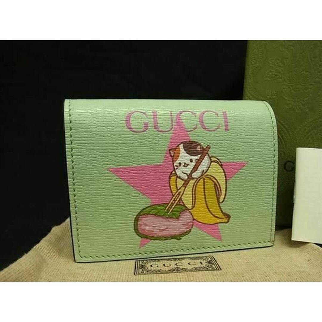 GUCCI - □新品同様□ GUCCI グッチ 701009 2067 ばなにゃ 桜餅 GUCCI - □新品同様□ GUCCI グッチ 701009 2067 ばなにゃ 桜餅