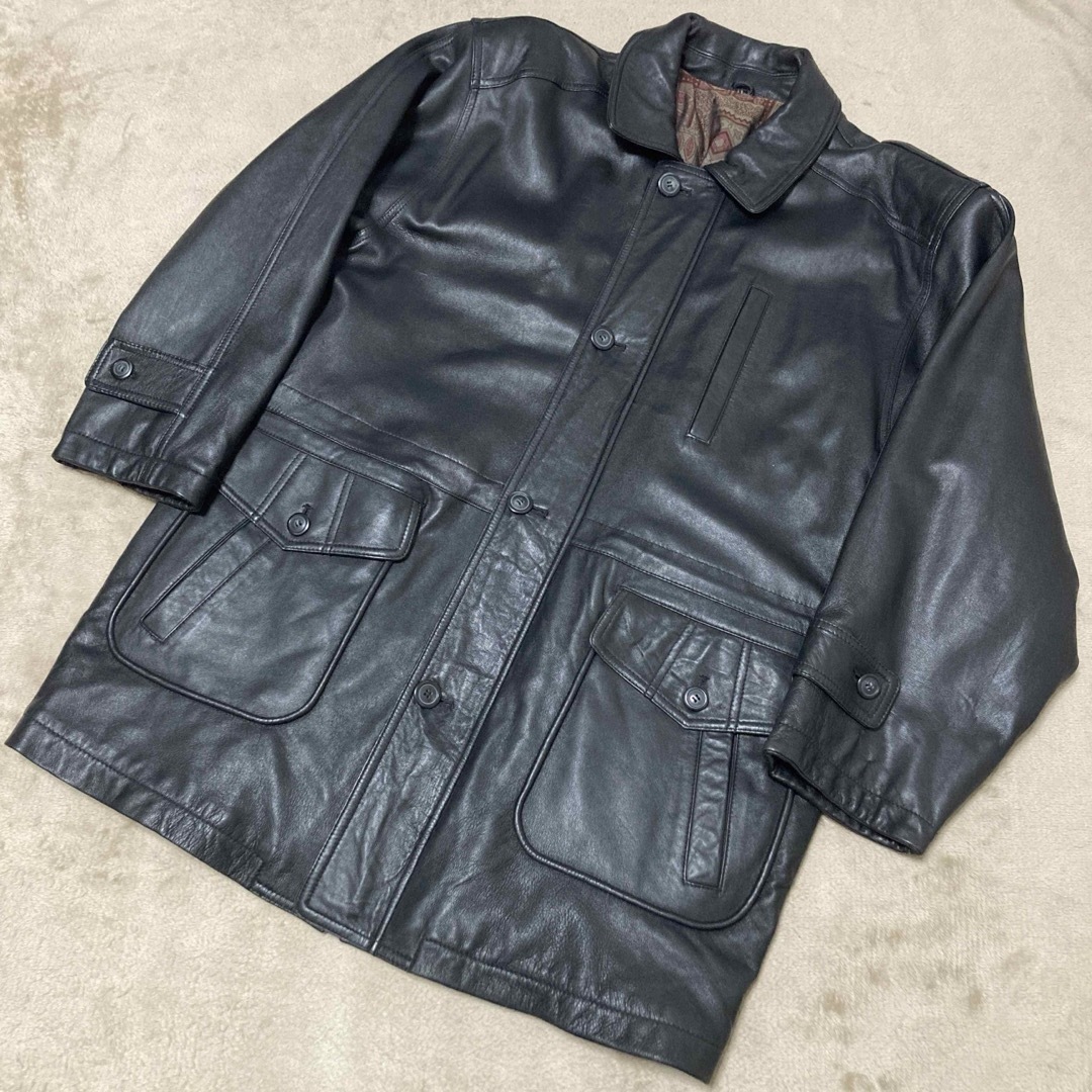 VINTAGE - ヴィンテージ レザー コート カーコート 90s vintage VINTAGE - ヴィンテージ レザー コート カーコート 90s vintage