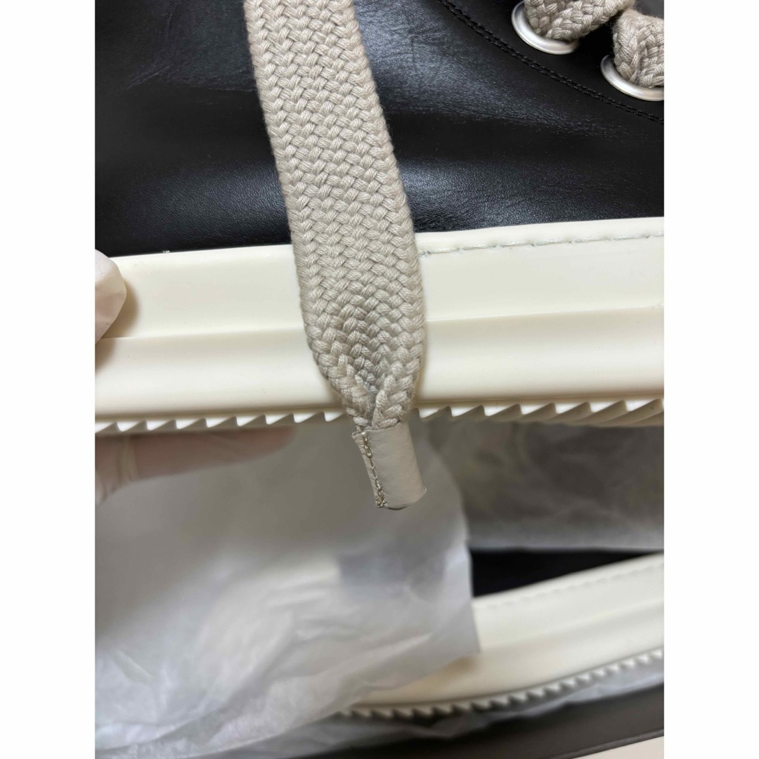 Rick Owens - rickowens ジャンボレース sneakers ブラック 42の Rick Owens - rickowens ジャンボレース sneakers ブラック 42の