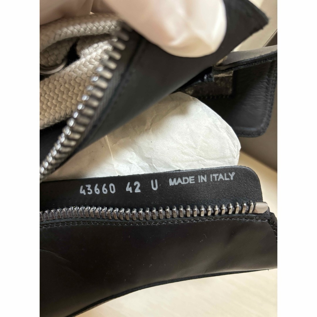 Rick Owens - rickowens ジャンボレース sneakers ブラック 42の Rick Owens - rickowens ジャンボレース sneakers ブラック 42の